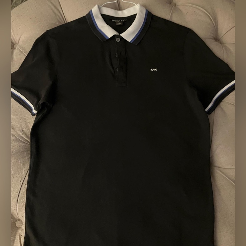 Michael Kors Men’s Greenwhich Cotton Short-Sleeve Polo Shirt